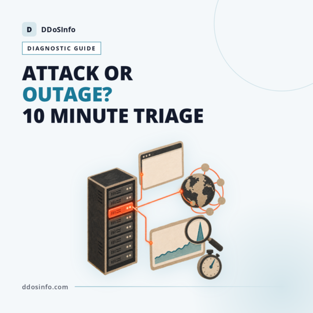 DDOS or Outage? How to Tell in 10 Minutes