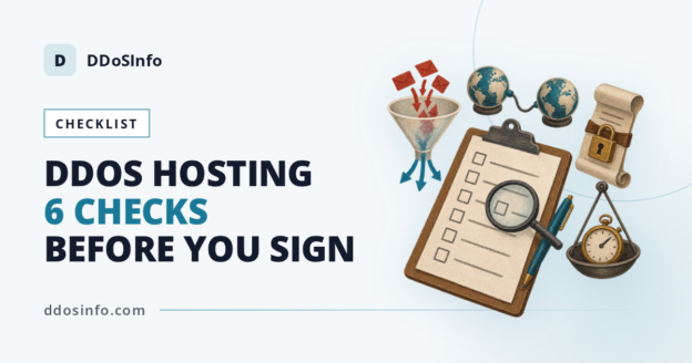 DDOS Protected Hosting Provider: 6 Checks Before You Buy