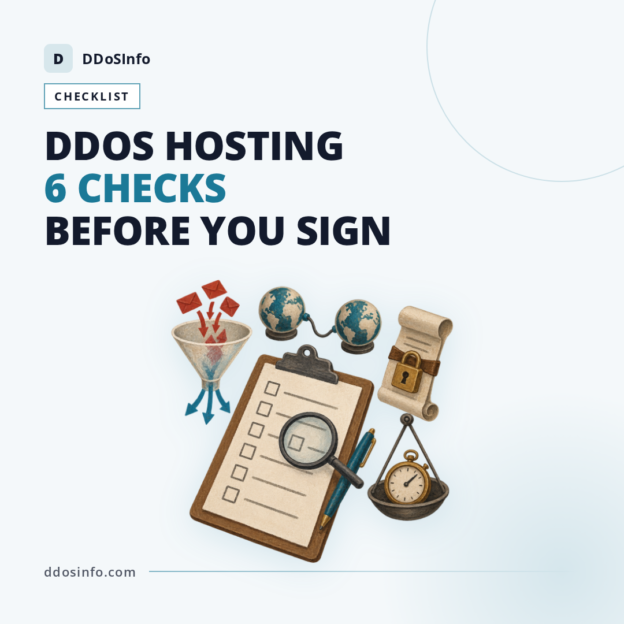 DDOS Protected Hosting Provider: 6 Checks Before You Buy